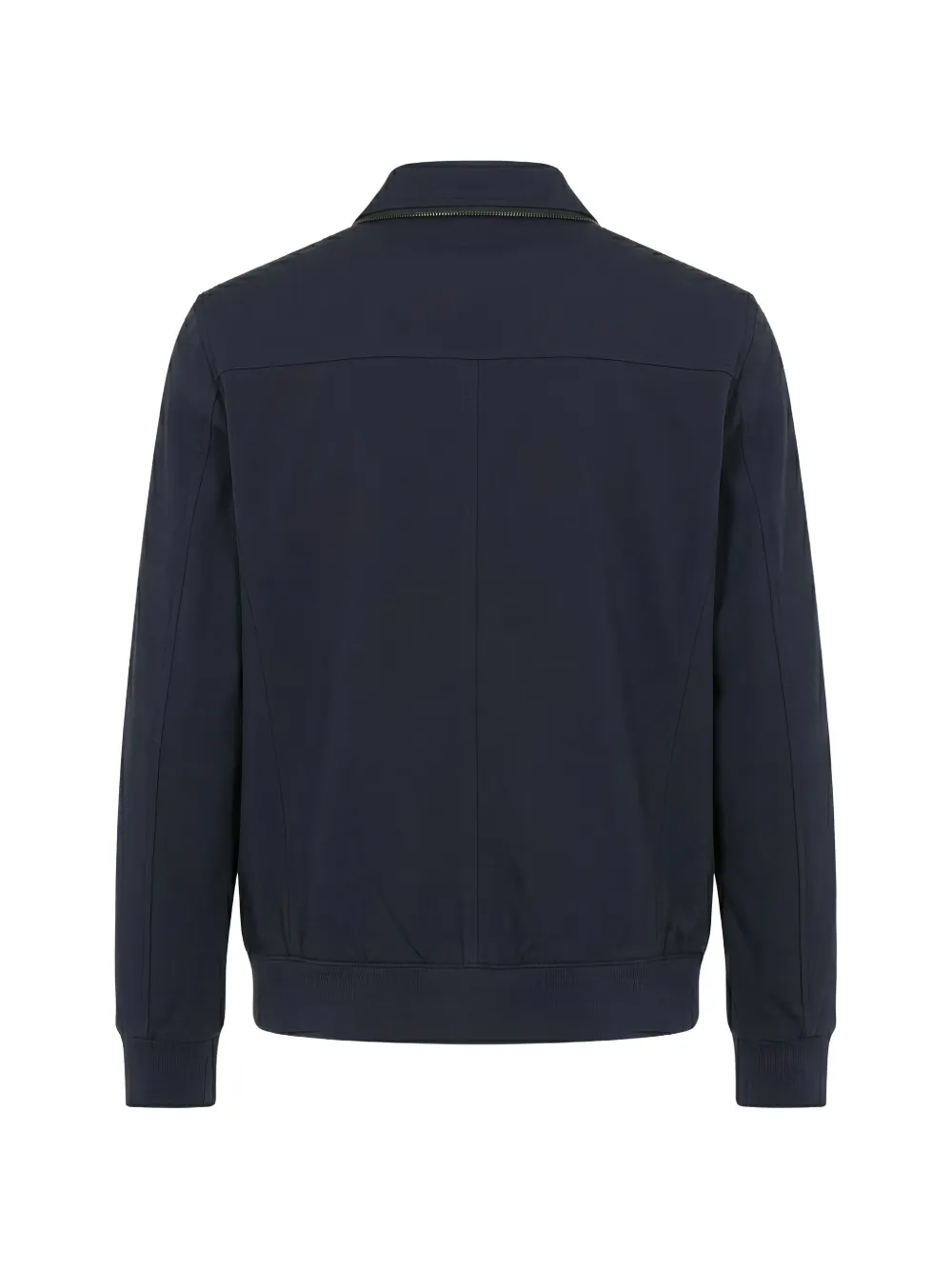 Tombolini Shirtjack met logopatch en rits Blauw