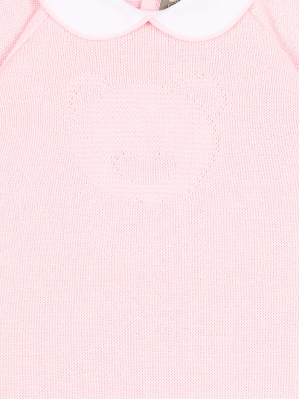  Little Bear Collared Romper - Pink 