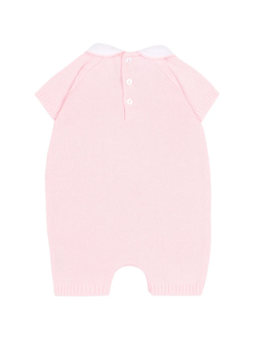  Little Bear Collared Romper - Pink 