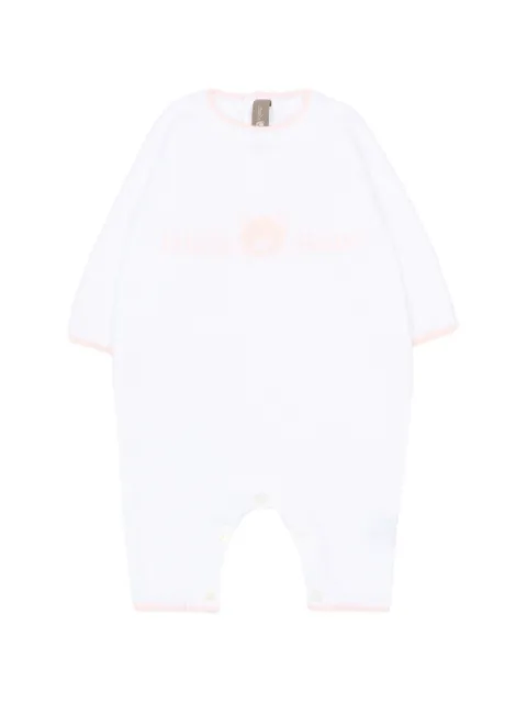 Little Bear logo-detail romper