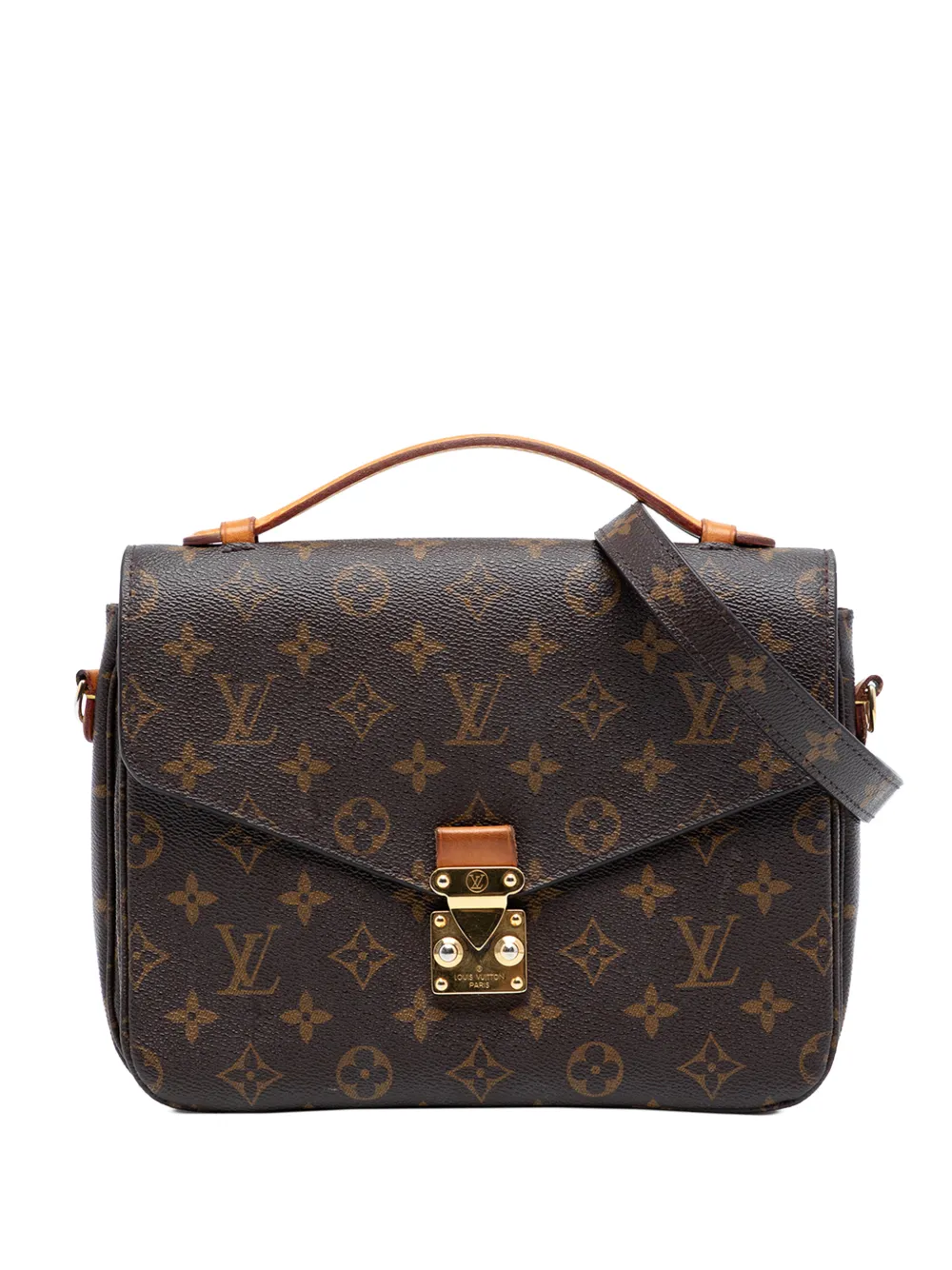 Louis Vuitton Pre-Owned 2016 Monogram Pochette Metis satchel - Marrone