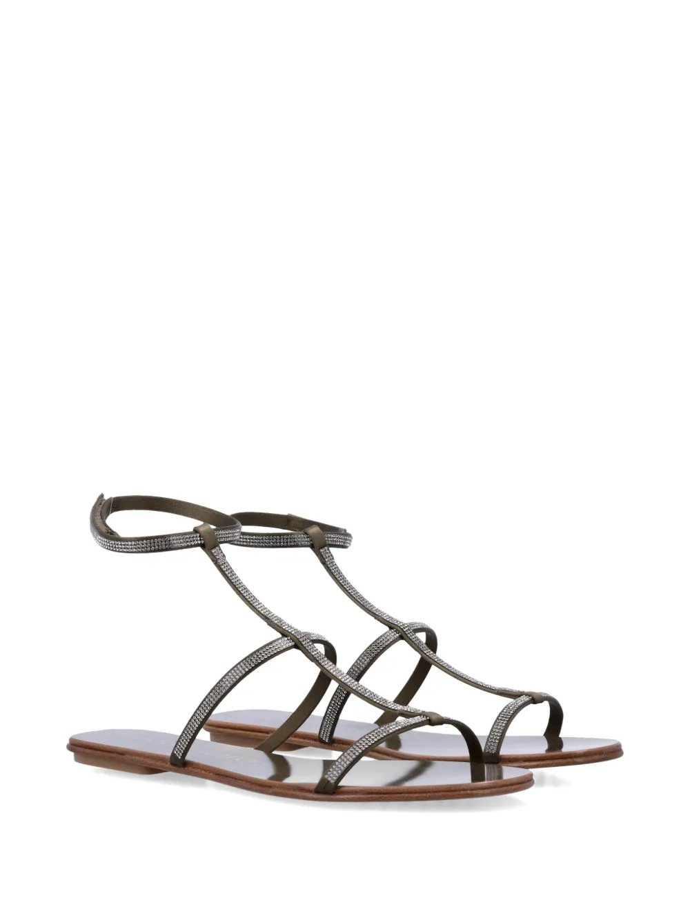 Pedro Garcia Enola T-bar sandals Groen