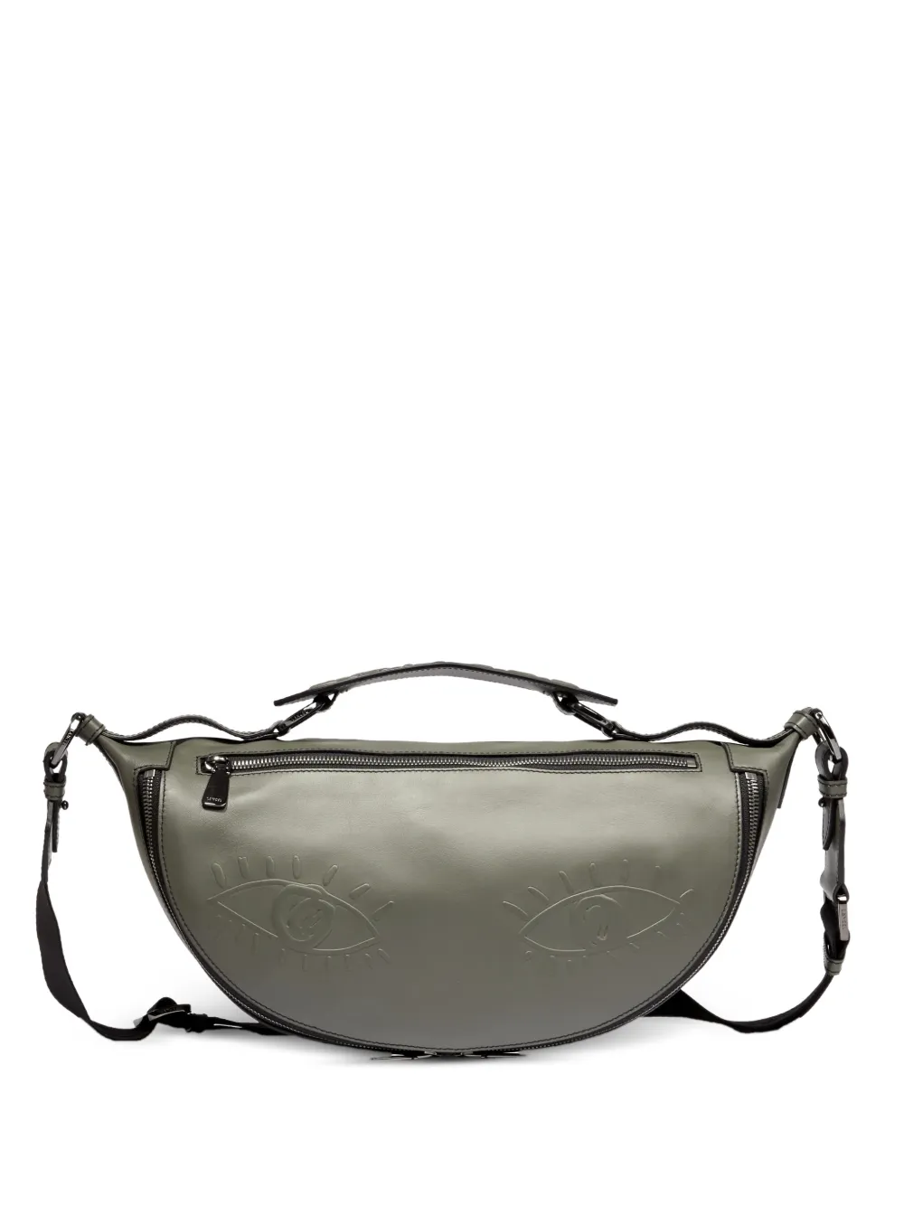 Lancel Borsa Origami con motivo occhi - Verde