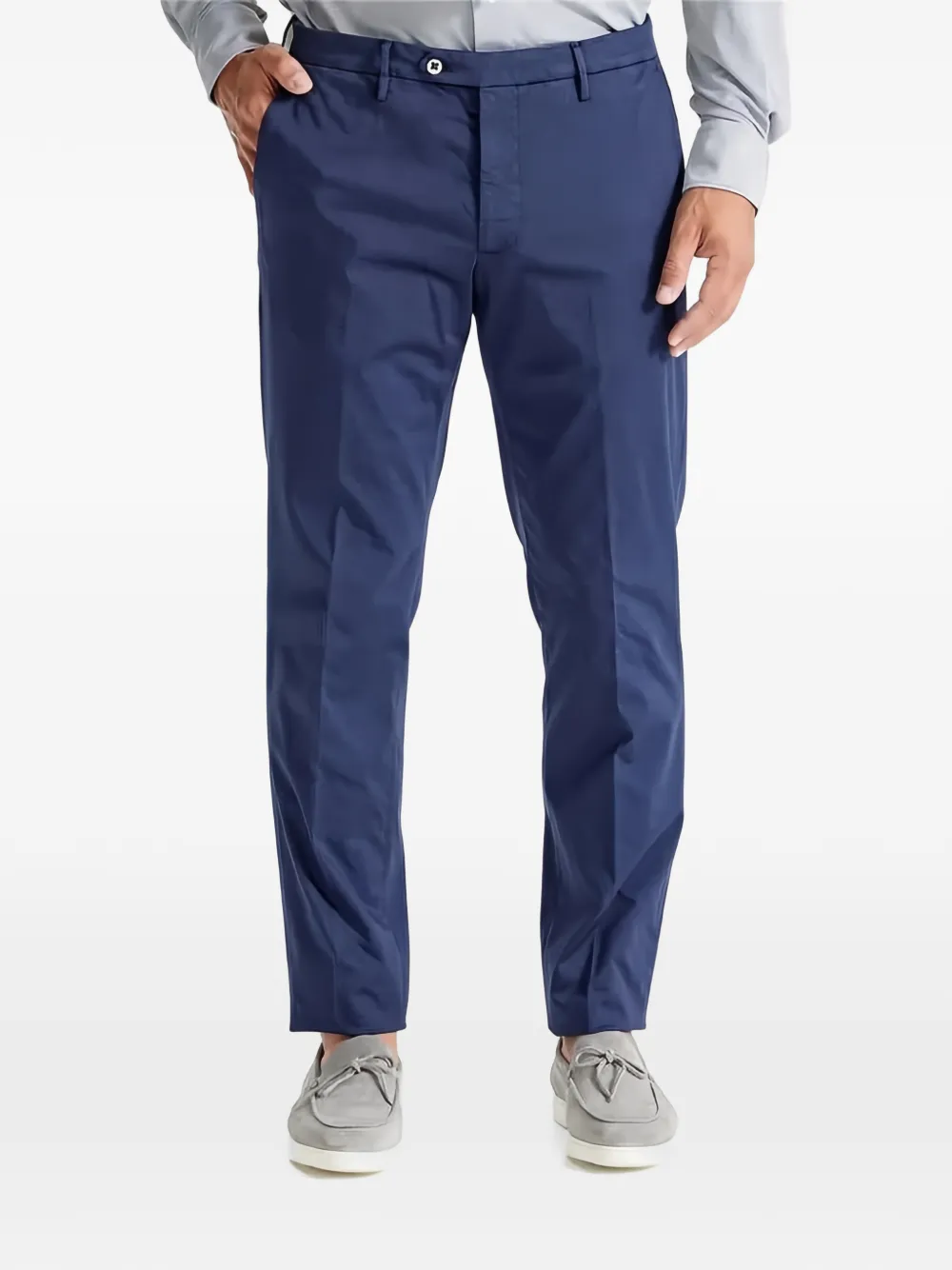 Tombolini slim-fit trousers - Blau