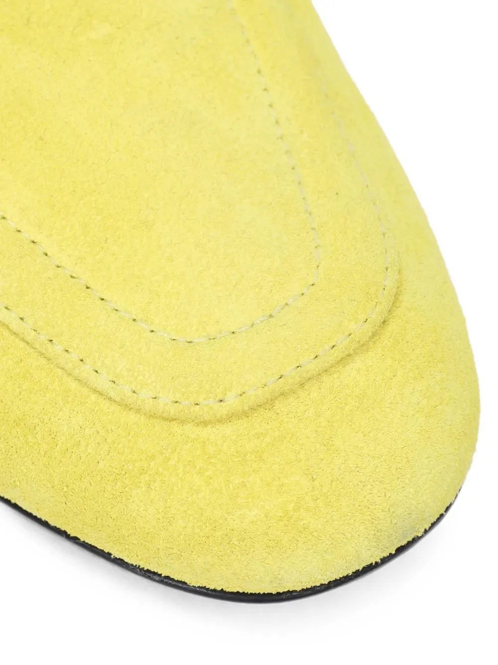 Doucal's suede penny loafers Geel