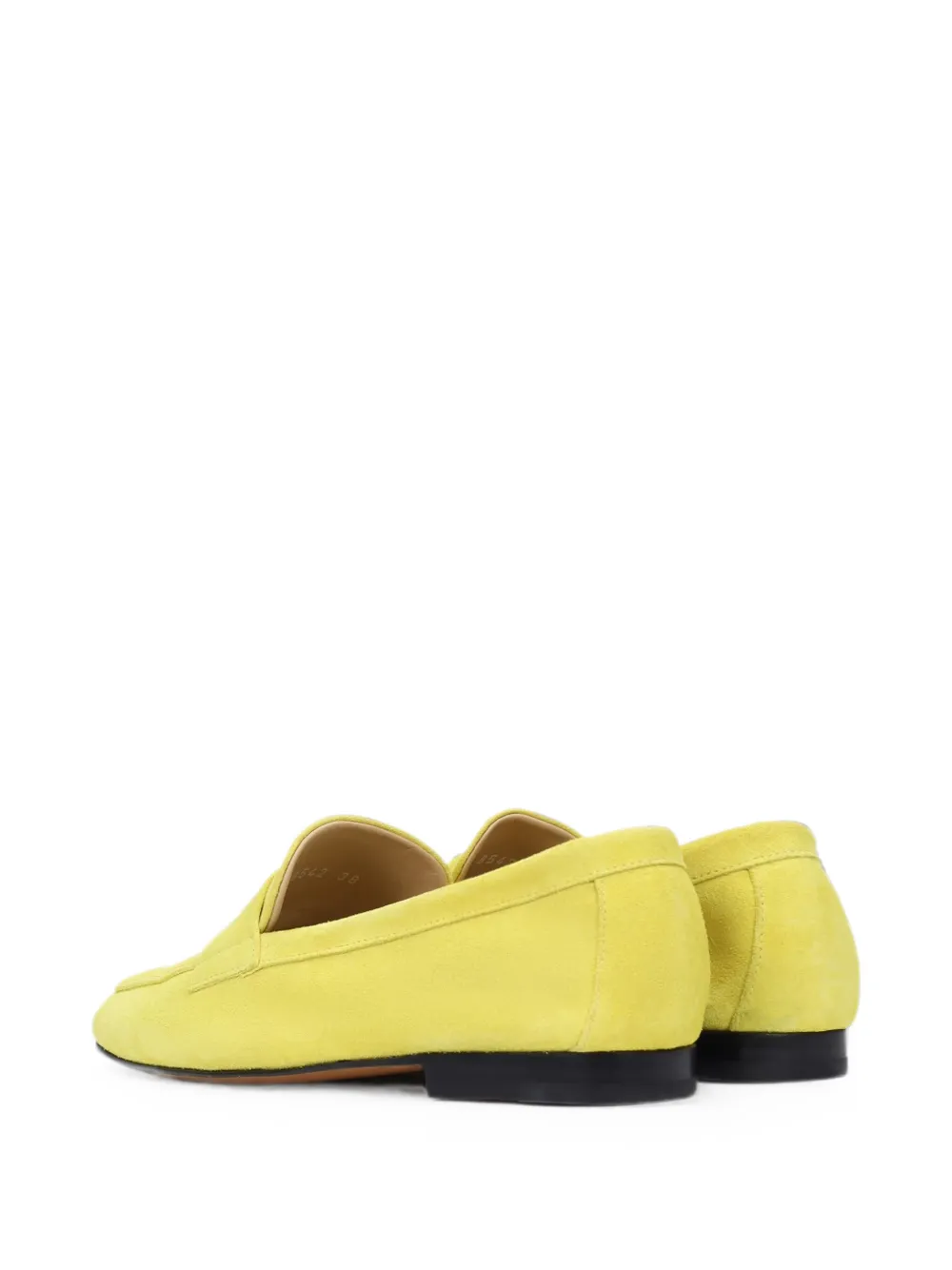 Doucal's suede penny loafers Geel