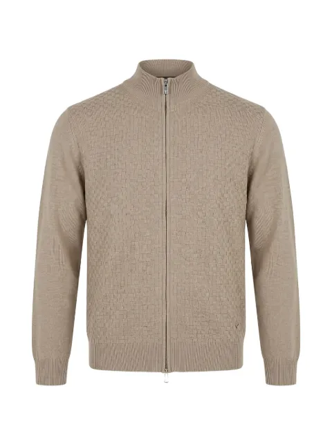 Tombolini zip-up cardigan