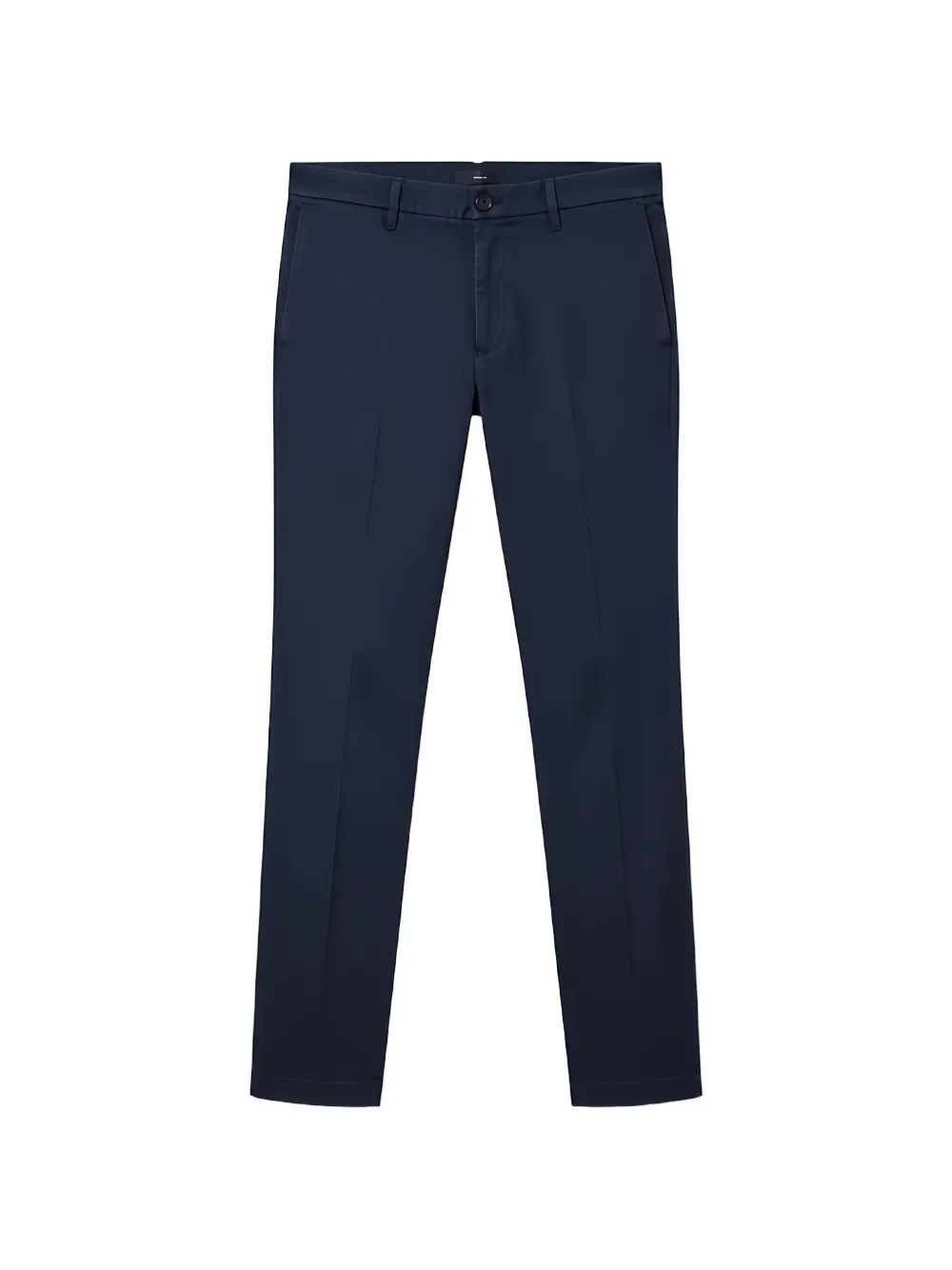 Tombolini pressed-crease chinos - Blu