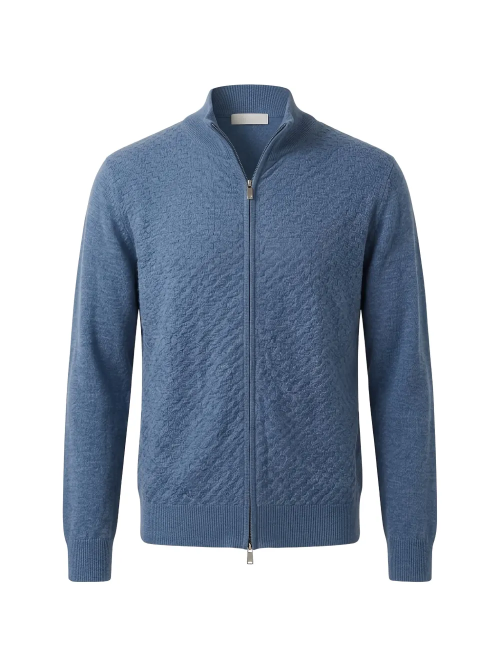 Tombolini zip-up cardigan - Blu