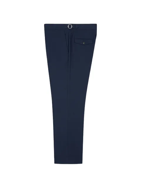 Tombolini buckle-detail pleated trousers