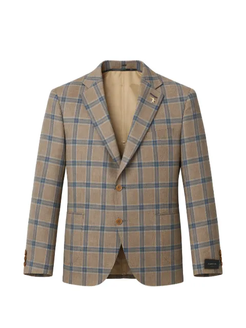 Tombolini check-pattern blazer