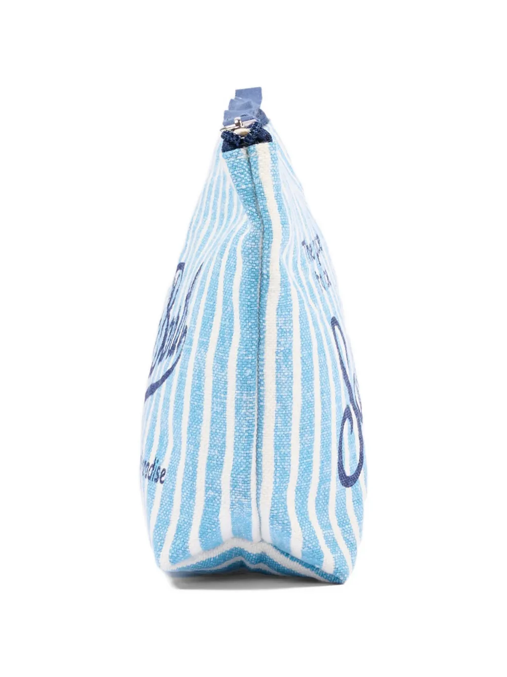  Mc2 Saint Barth Striped-pattern Pouch - Blue 