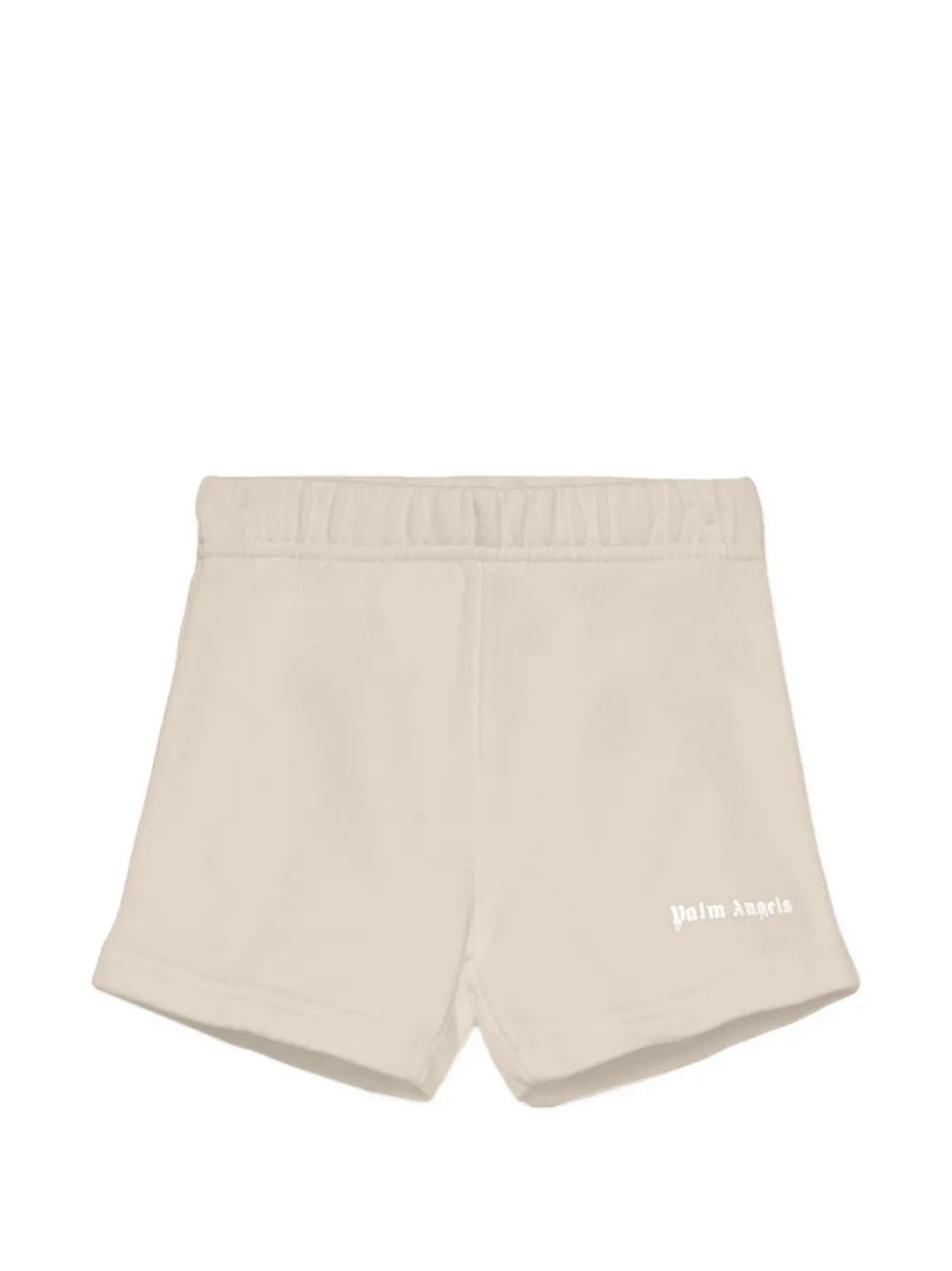 Palm Angels Kids logo shorts - Toni neutri
