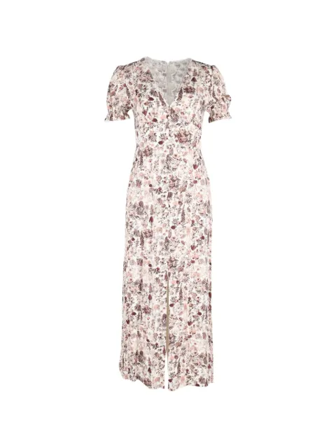 Diane Von Furstenberg Vintage Abito midi a fiori