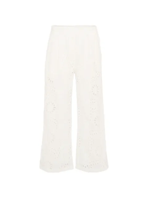 MC2 Saint Barth Kids pantalon à détails d’œillets