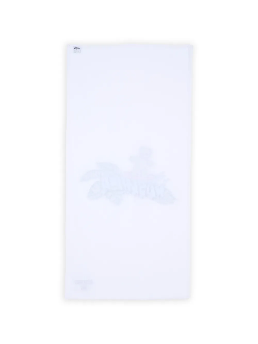  Moschino Kids Teddy-print Beach Towel - White 