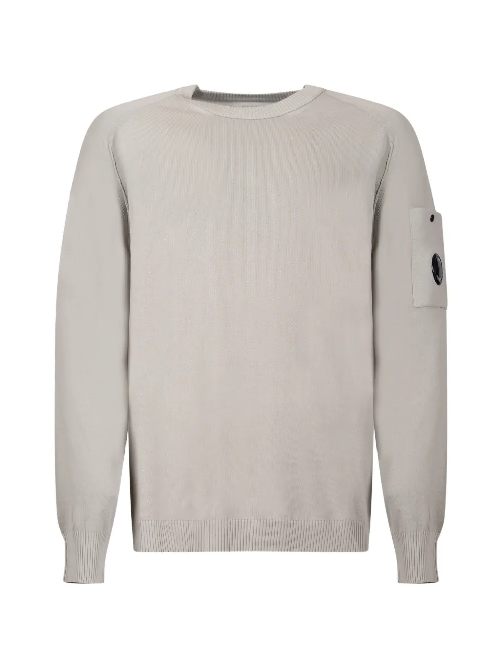 C.P. Company patch-pocket long-sleeved sweater - Toni neutri