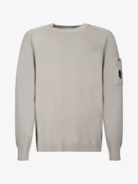 C.P. Company patch-pocket long-sleeved sweater