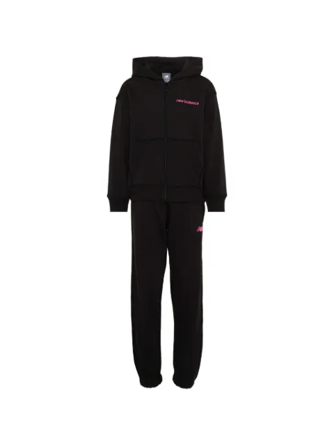 New Balance Kids logo-print hooded tracksuit set