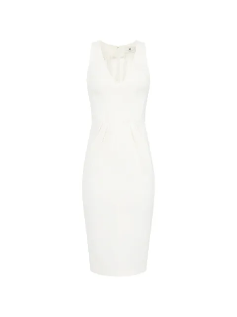Elisabetta Franchi V-neck embroidered midi dress