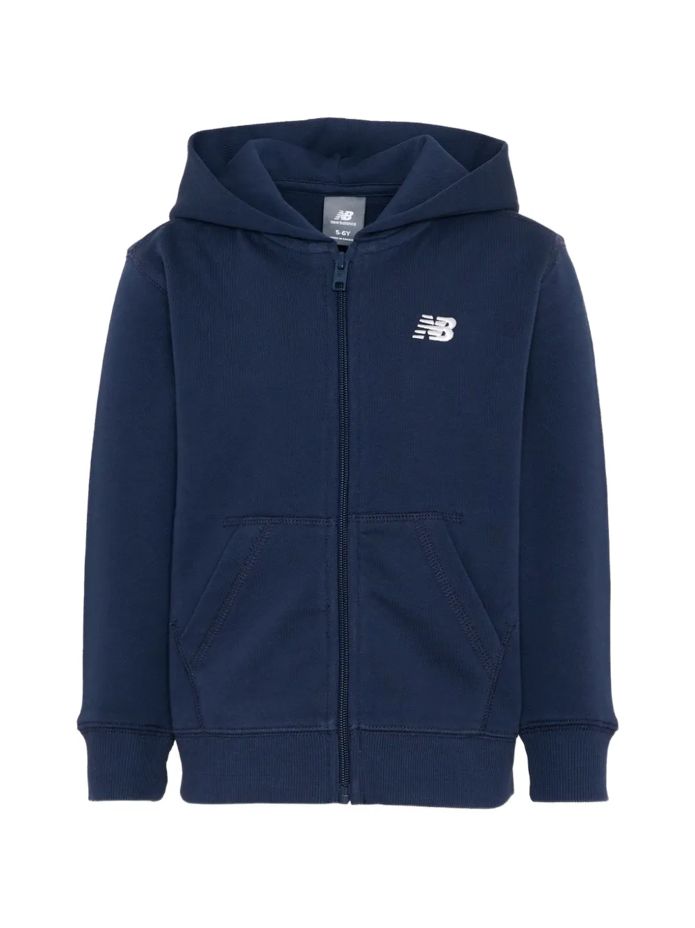 New Balance Kids zip-up hoodie - Blu