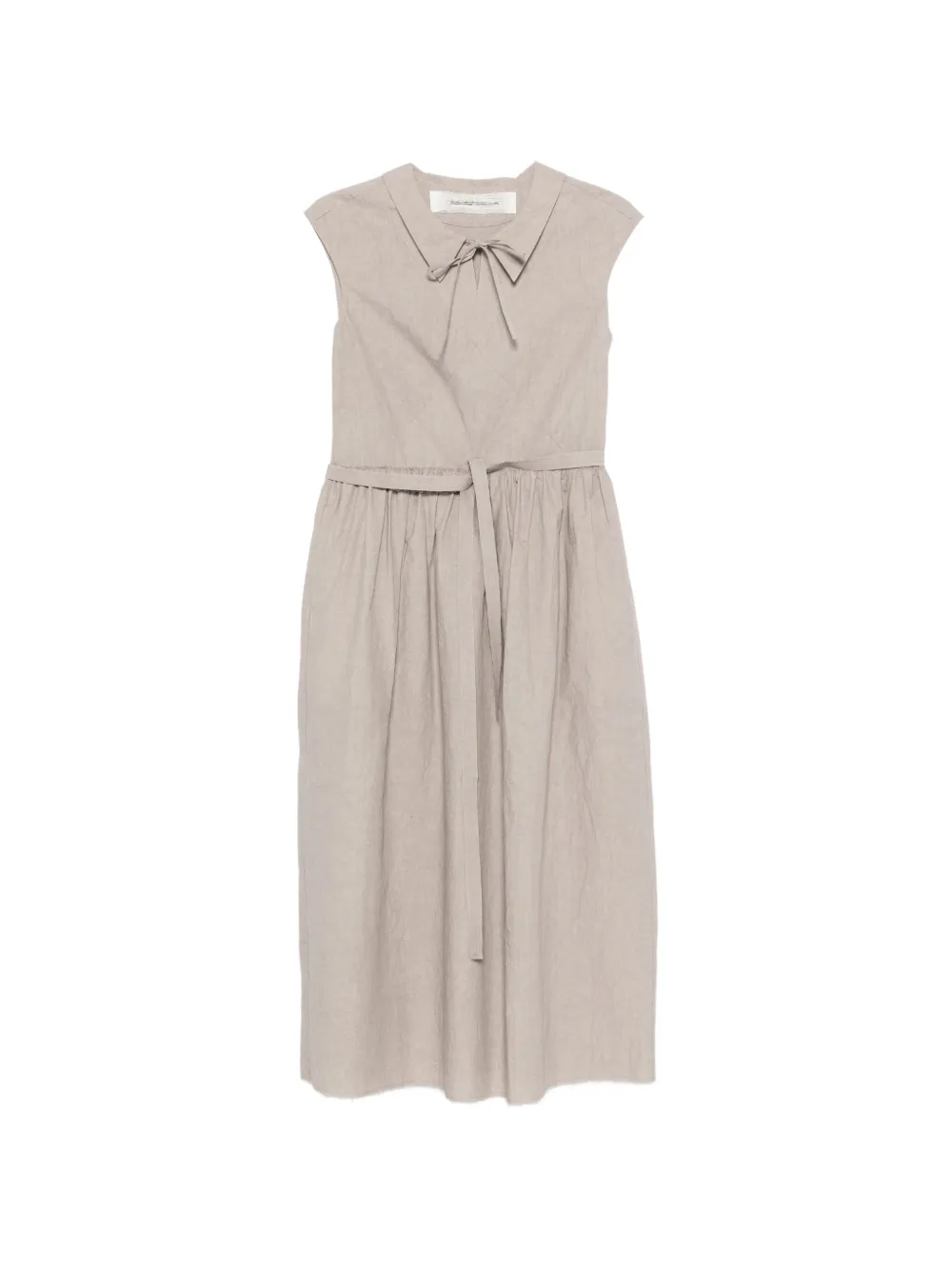 Individual Sentiments sleeveless midi dress - Grigio
