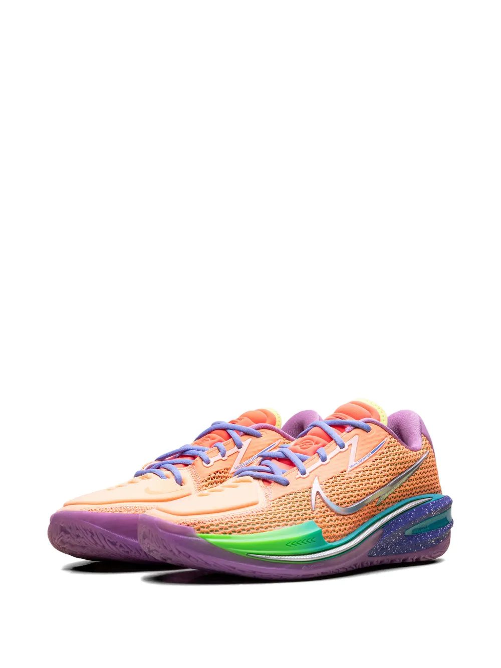 Nike Zoom GT sneakers verfraaid met glitters Oranje