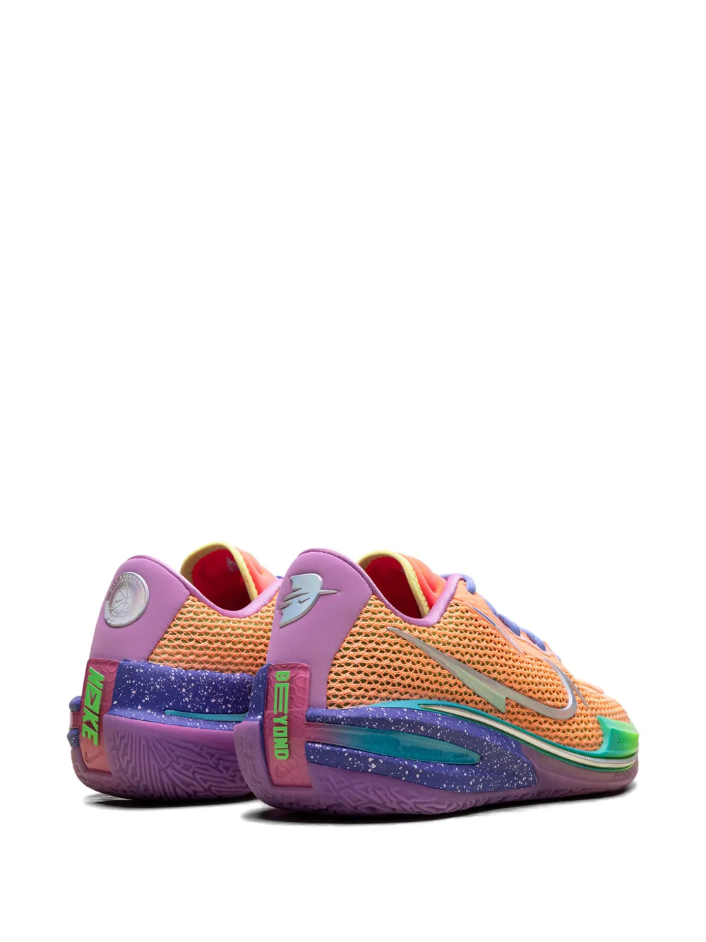 Nike Zoom GT sneakers verfraaid met glitters Oranje