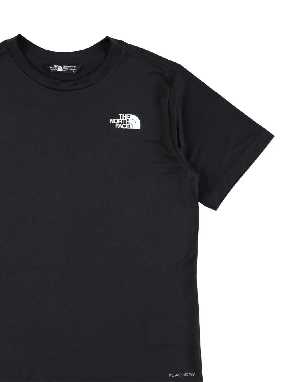 The North Face Kids 24 7 T-shirt met logodetail Zwart