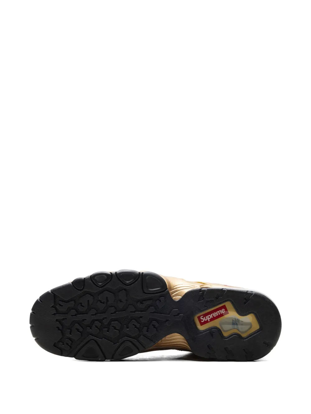 Nike x Supreme Air Max 2 CB '94 geperforeerde sneakers Goud