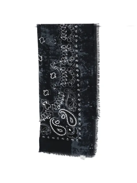 Destin Kezia fringed paisley scarf