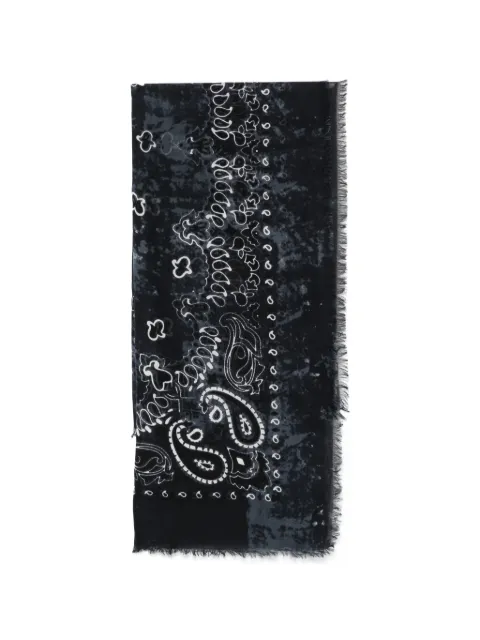 Destin Kezia fringed paisley scarf