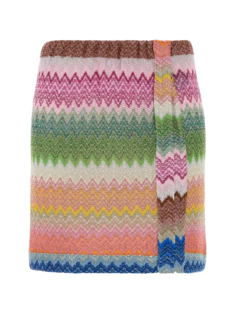 Missoni 자수 미니 스커트