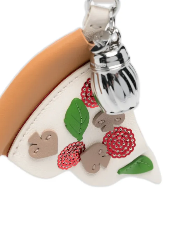 Kate Spade Pizza Bag Charm | Neutrals | FARFETCH