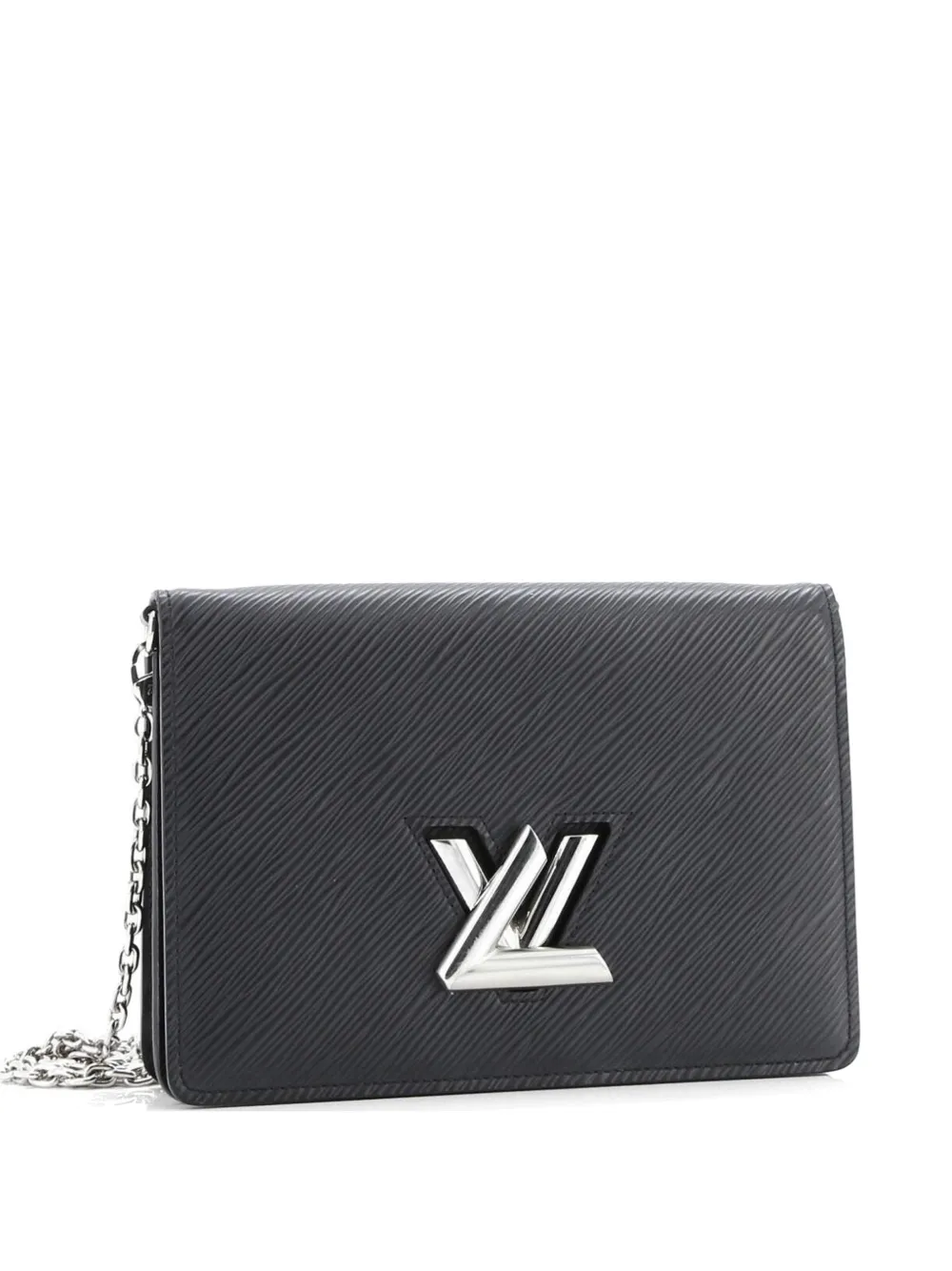 Louis Vuitton Pre-Owned Twist Belt Wallet on Chain Epi Leather crossbody bag - Nero