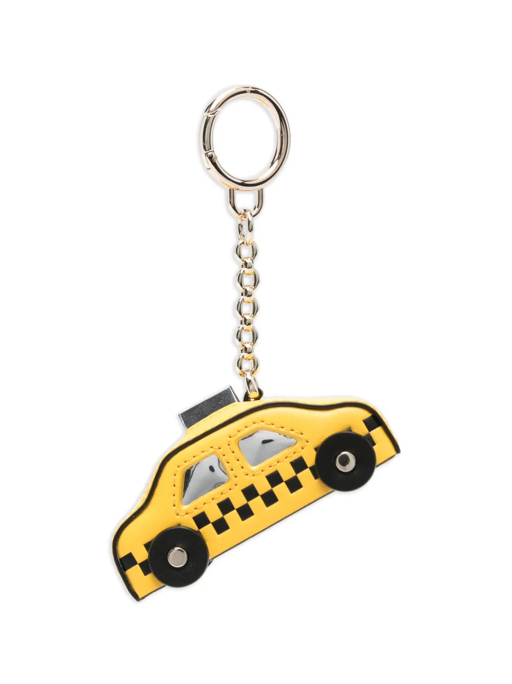 Kate Spade taxi-design bag charm - Giallo