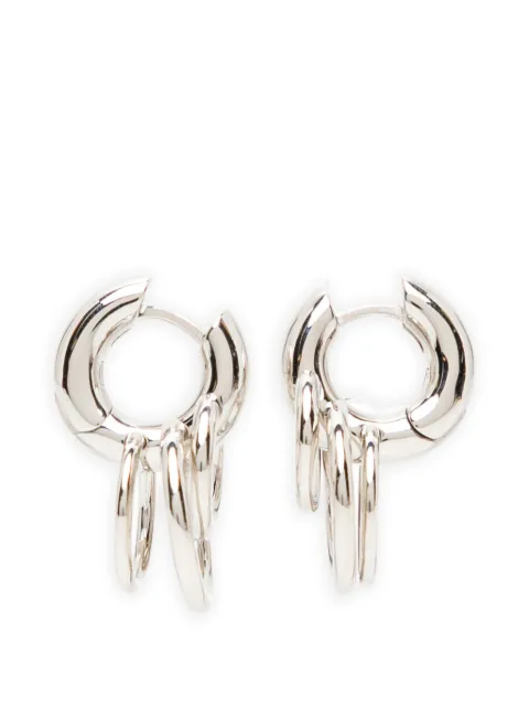 Panconesi pierced hoop earrings