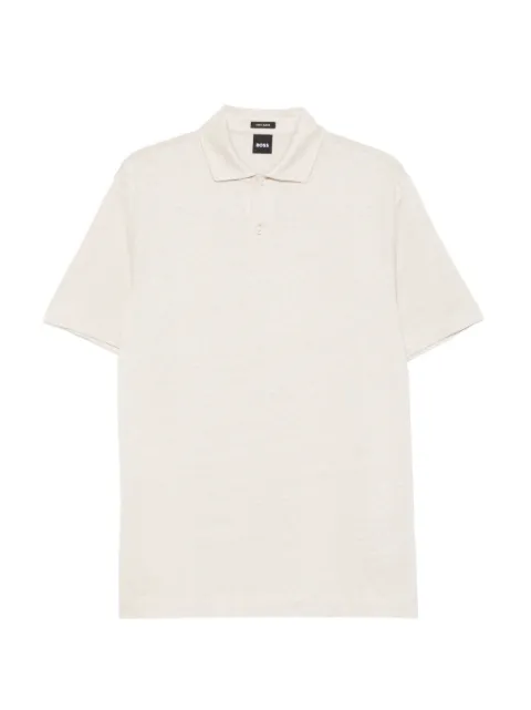 BOSS Poloshirt met knopen