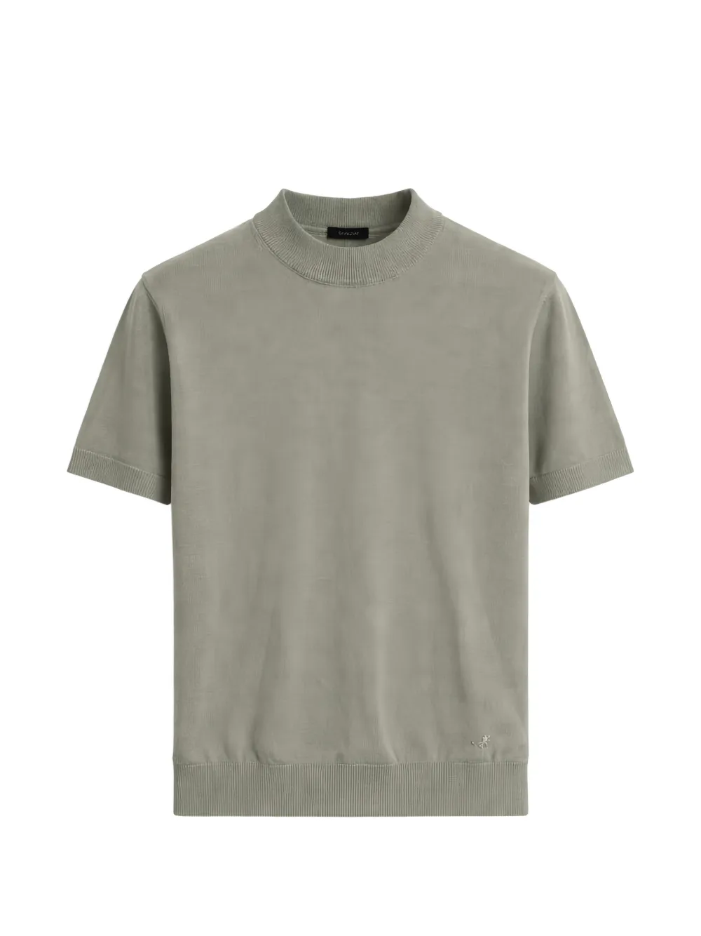 Tombolini short-sleeve mock-neck T-shirt - Verde