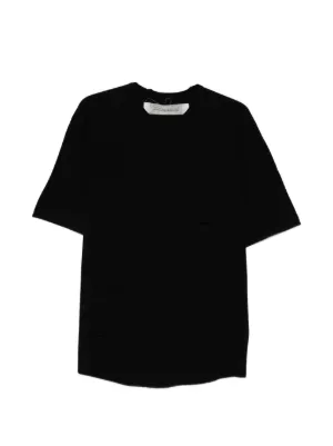 Devoa Cotton T-shirt | Black | FARFETCH RO