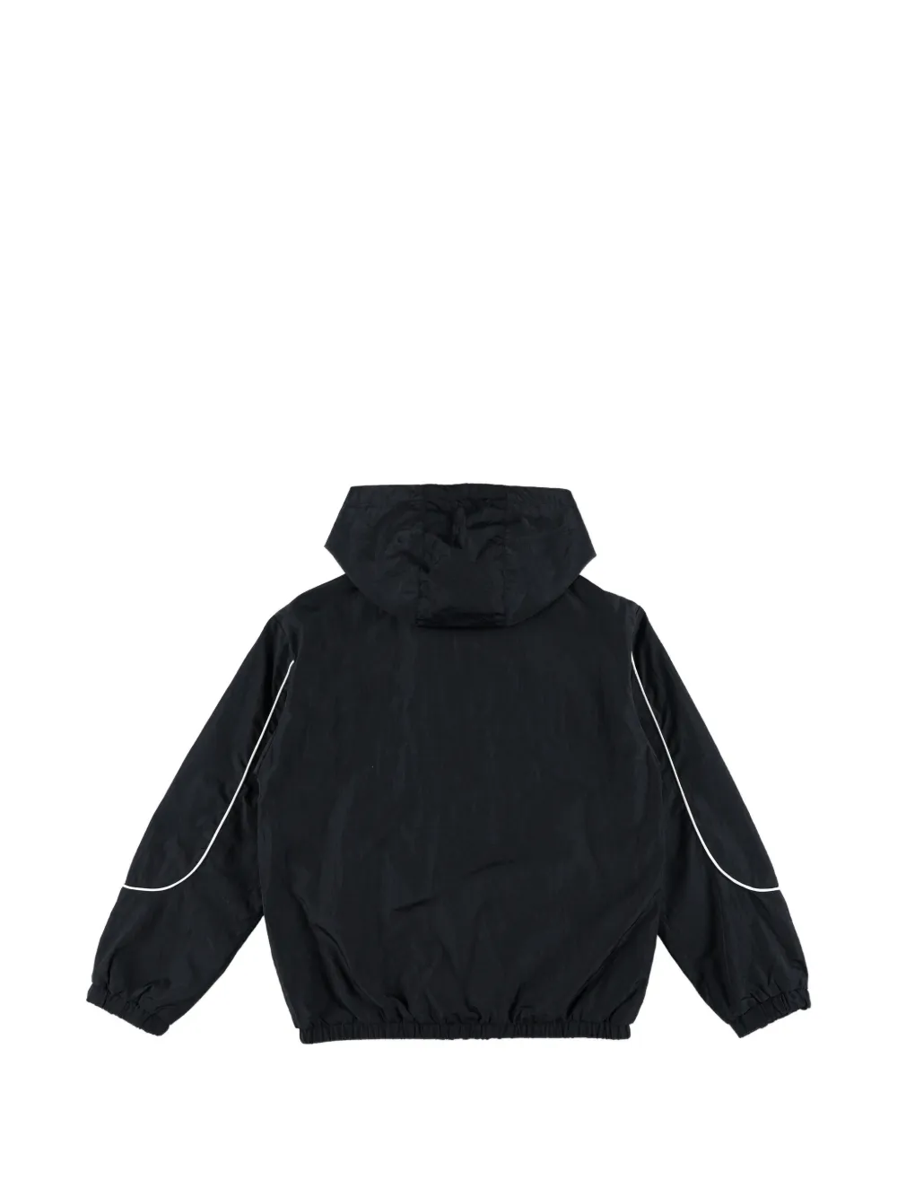  Jordan Kids Hooded Piping Jacket - Black 