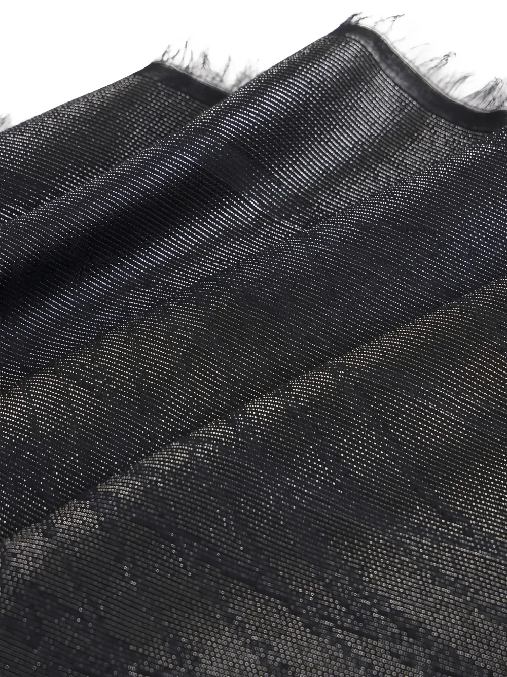 Elisabetta Franchi Foulard sjaal met lurex Zwart