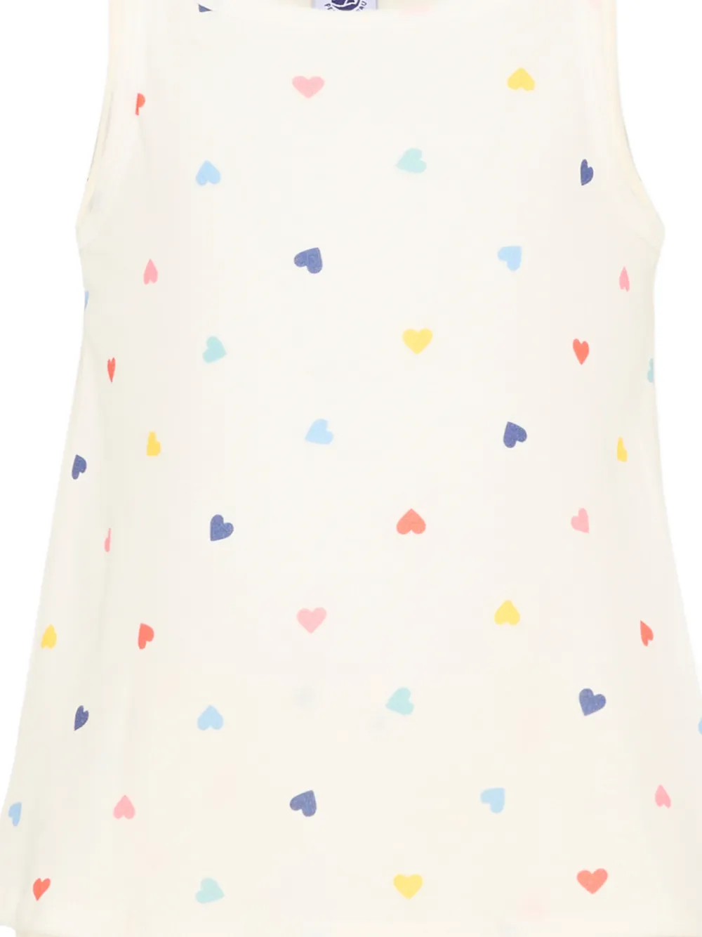 Petit Bateau Pyjama met hartprint Wit