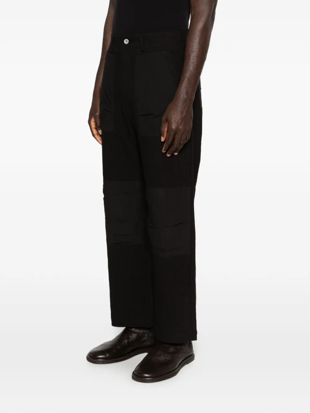  Individual Sentiments Pantalones A Paneles - Negro 