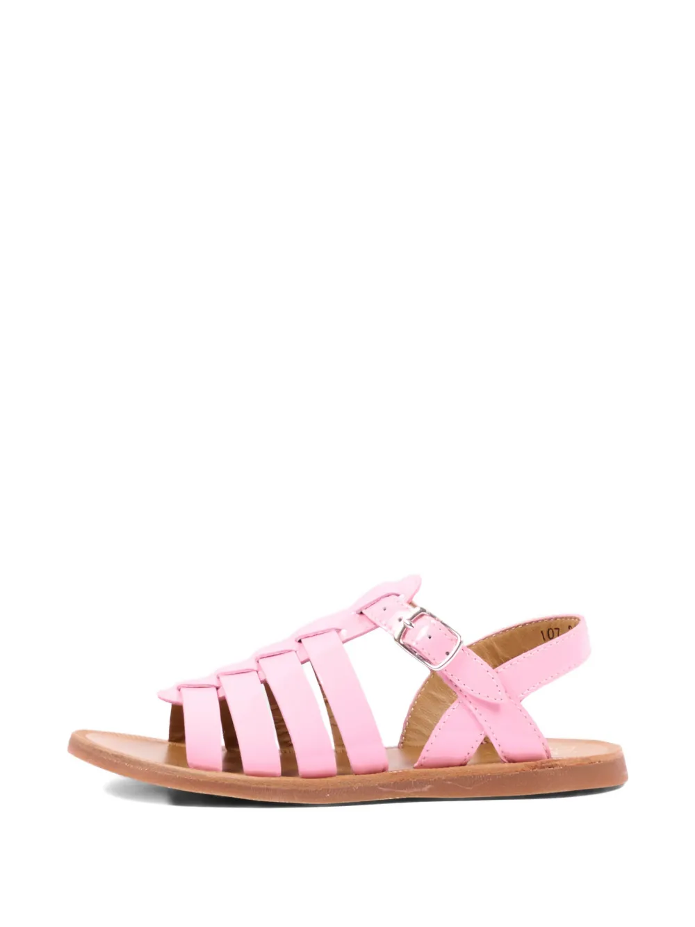 Pom D'api caged sandals Roze