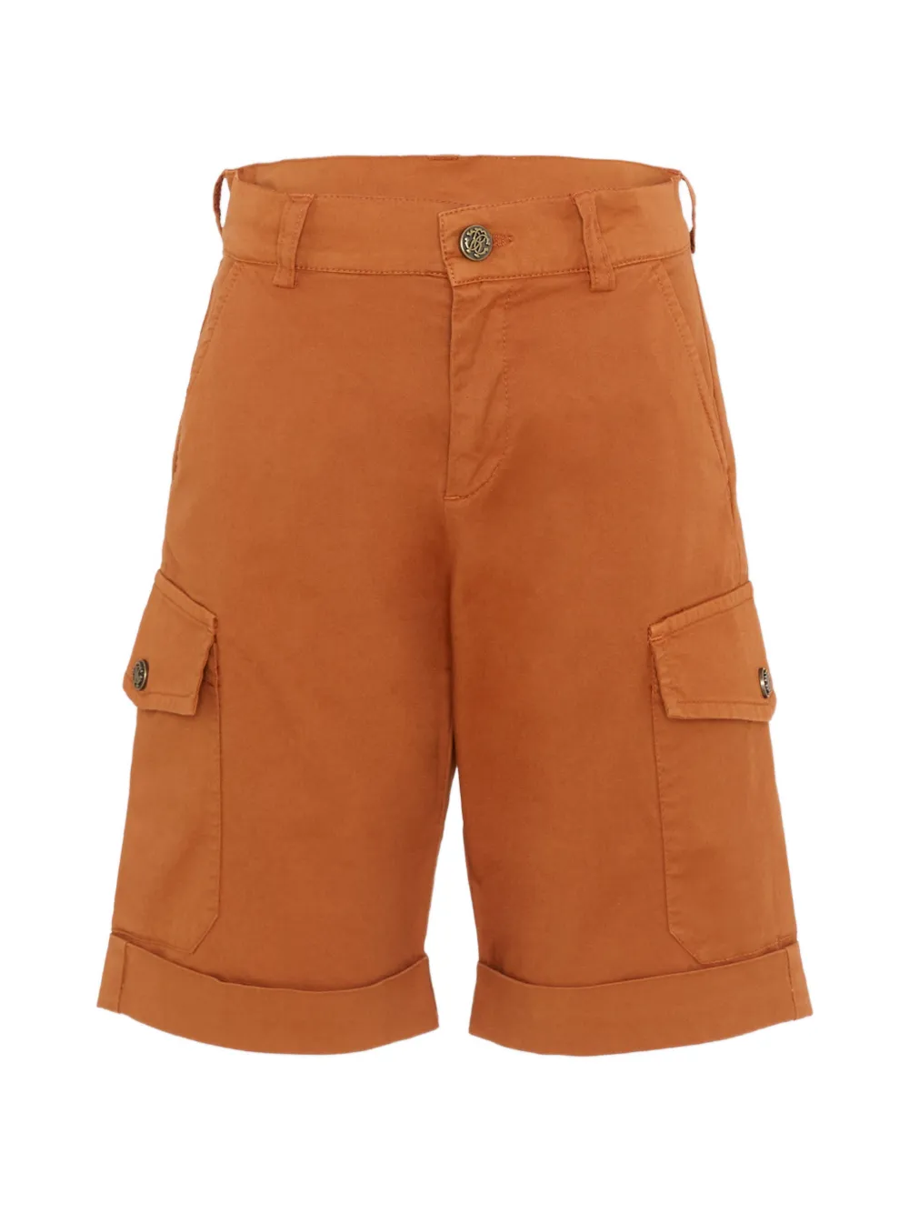 Roberto Cavalli Junior cargo-pocket shorts - Arancione
