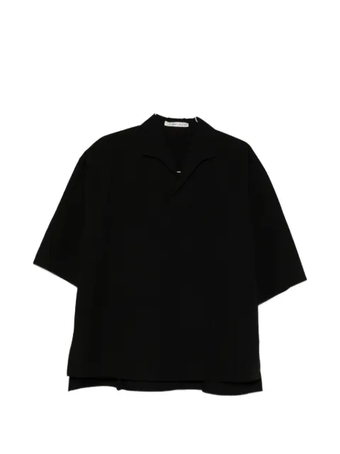 Individual Sentiments camp-collar layered T-shirt