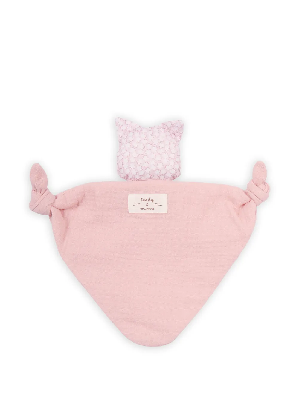 TEDDY & MINOU knot-detail floral-print dummie - Rosa