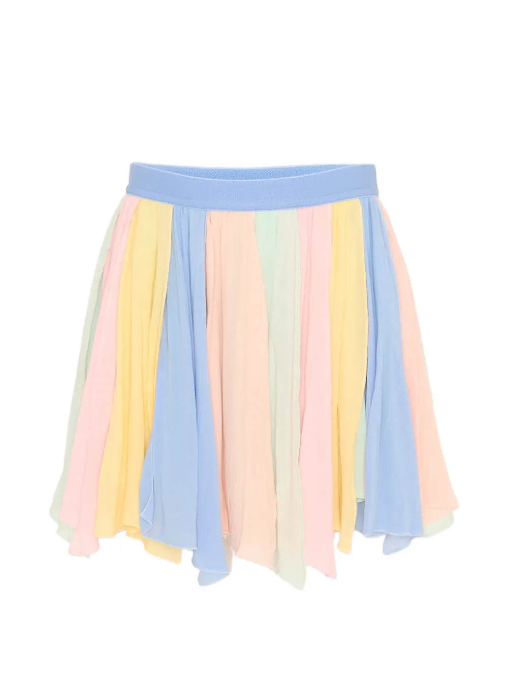 Stella McCartney Kids elasticated-waistband skirt - Blu