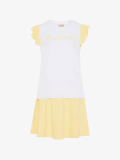 TRUSSARDI JUNIOR set de falda con volantes